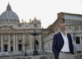 Massimo Capriotti in Piazza San Pietro Roma