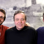 Lino Marini con i nipoti