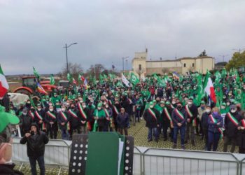 Manifestazione agricoltori a Scanzano Jonico