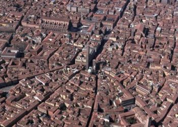 Bologna vista dal cielo