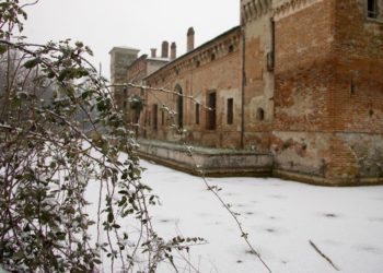 Castello di Padernello in inverno