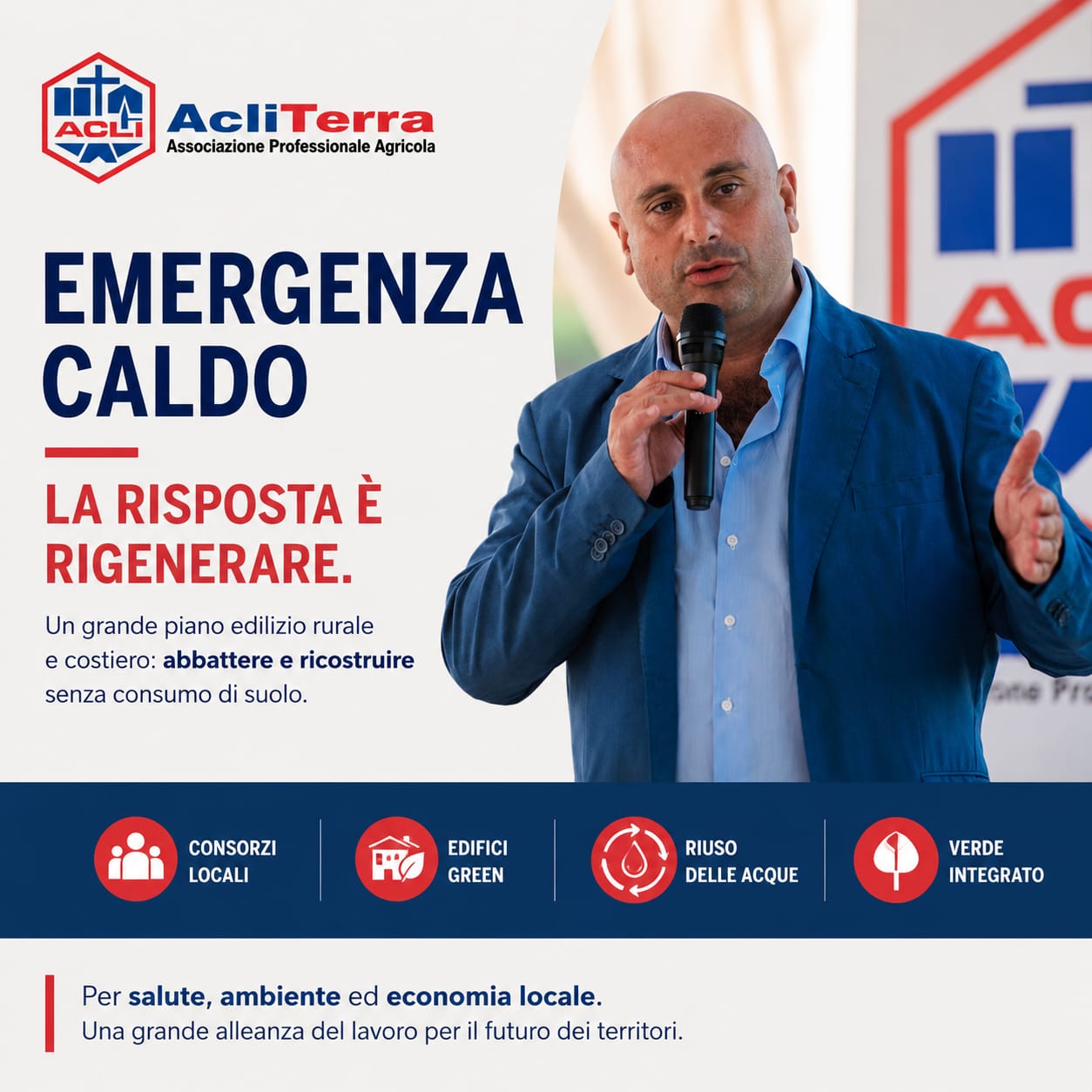 Emergenza caldo Acli Terra