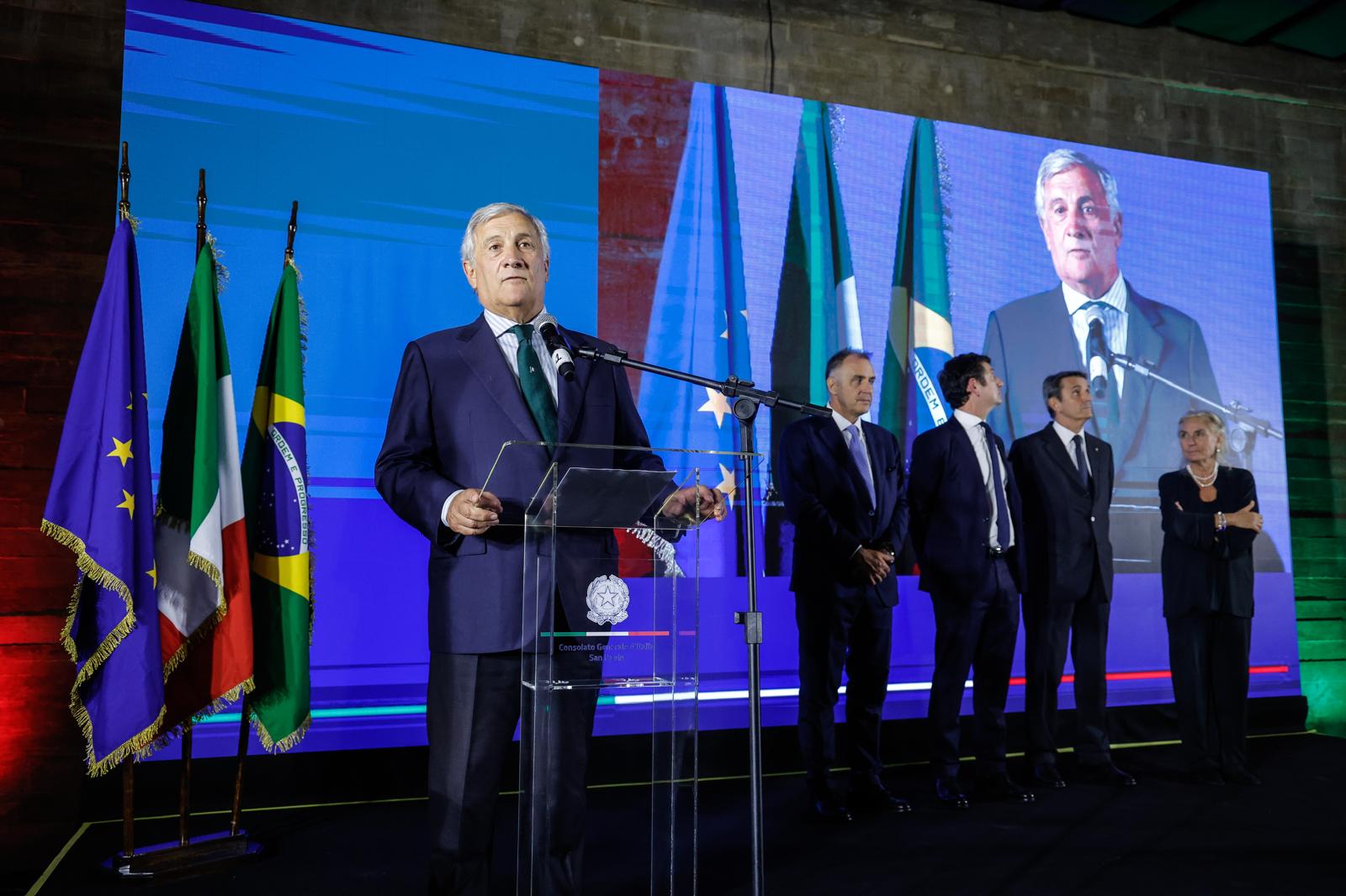 Tajani in Brasile, focus sulle eccellenze industriali italiane